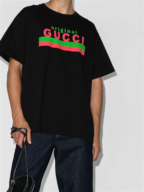 collored gucci print|gucci t shirt.